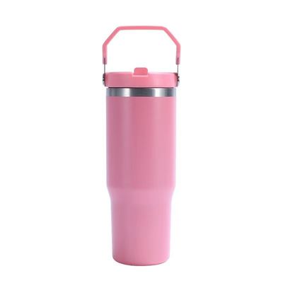 201/304 Matériau en acier inoxydable 30 oz Bouteille d'eau isolée sous vide pour étudiants