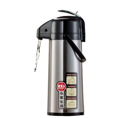 1.9L 304 18/8 Levier d'action en acier inoxydable Airpot pour la distribution d'eau thermique et de café