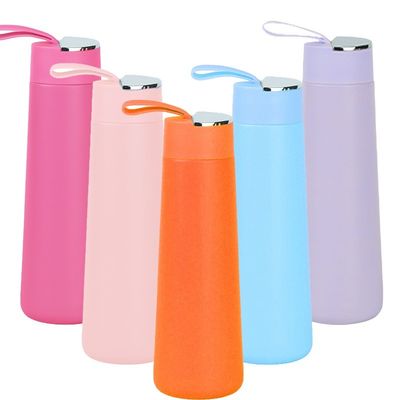 Couleur personnalisée en acier inoxydable 304 Vacuum Sports Portable 350ml Bouteille d'eau avec poignée