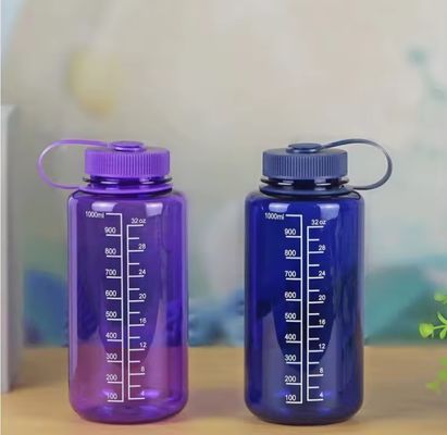 Unisexe 1000 ml Grands gobelets d'eau à grande échelle Gobelets imperméables à l'eau avec PS Matériau plastique