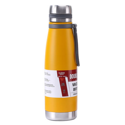316 en acier inoxydable modèle personnalisé coloré 650ml/850ml tasse thermique bouteille d'eau isolée imperméable