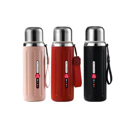Logo personnalisé chaud 600 ml Thermos en acier inoxydable Convient pour les étudiants et en plein air