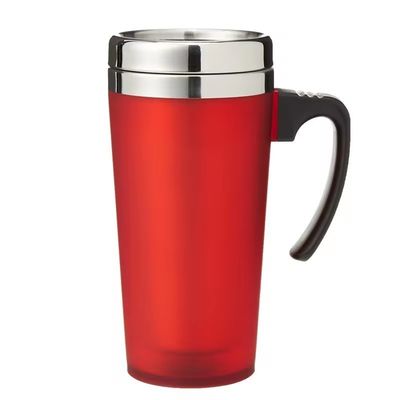 16 oz Portable Sports en plein air Thermos isolé tasse de café en acier inoxydable avec poignée