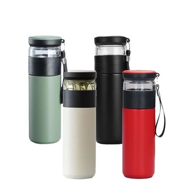 Bouteille à vide thermos en acier inoxydable avec filtre pour le thé chaud