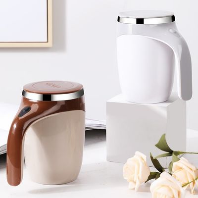 Coupe à café rotative magnétique paresseuse, chauffante pour les boissons chaudes et froides, n'importe où, n'importe quand