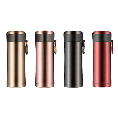 Flacon à vide à double paroi en acier inoxydable de 350 ml avec affichage de température et coloré