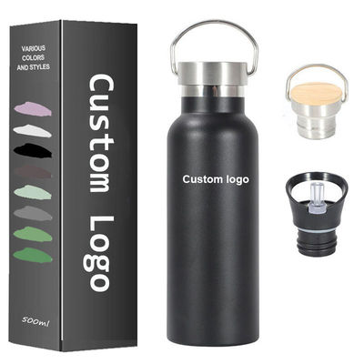 350 ml bouteille de voyage à double paroi 304 bouteille de sport en acier inoxydable pour les voyages d'occasion