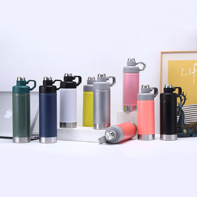 750 ml de tasse à vide en acier inoxydable Les meilleures bouteilles d'eau de sport en stock