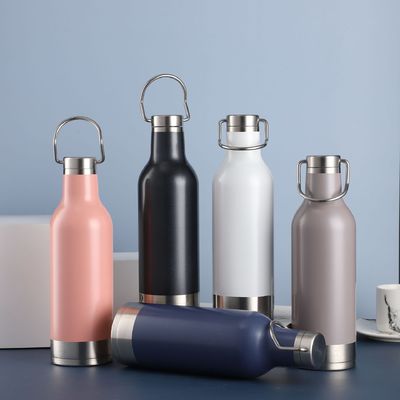304/201 en acier inoxydable Bouteille isolée de 500 ml Design moderne à double paroi