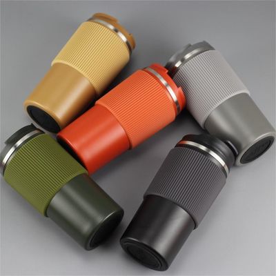 OEM Vacuum isolé tasse en acier avec couvercle pour le café en extérieur Nombre de pièces toutes