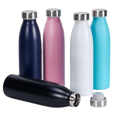 Bouteilles sous vide Thermoses Bouteille d'eau en acier inoxydable à double paroi avec options de couleur