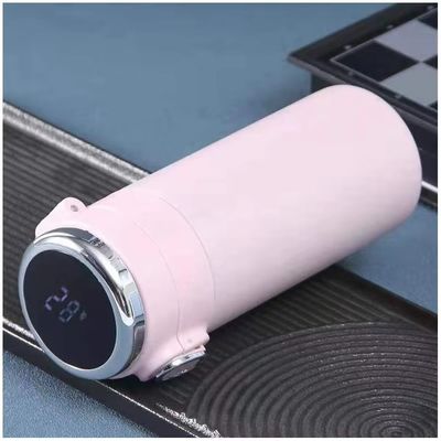 Affichage de température intelligent Couverture de tasse thermos en acier inoxydable 304 coloré pour l' extérieur