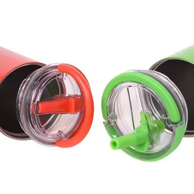 Bouteille d'eau en acier inoxydable 40 oz Tumbler avec poignée couvercles et avantage écologique
