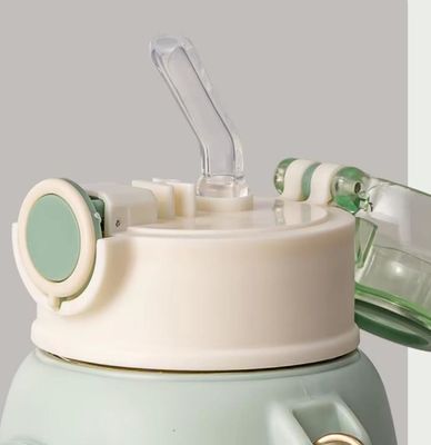 Activité en plein air dessin animé design 500 ml en acier inoxydable enfants thermos tasse avec couvercle de paille