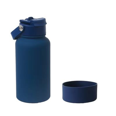 Logo personnalisé Bouteilles sous vide Thermos à double paroi Bouteilles d'eau en acier inoxydable pour MUGS