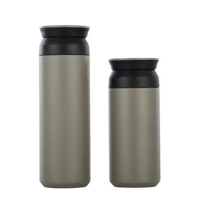 Coupe en acier inoxydable à double paroi avec couvercle et poignée Capacité 350ml/500ml