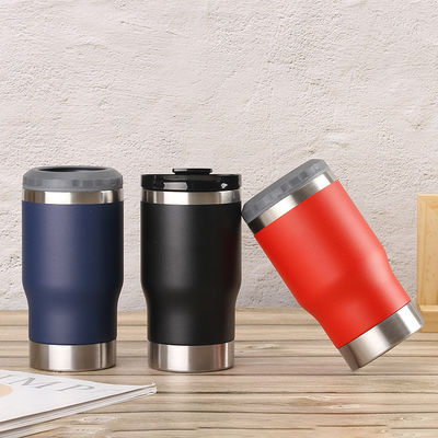 14 oz multi-couleurs à vide Bière isolée conserves froides Bouteille de sport pour le camping