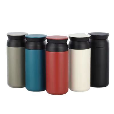 Coupe en acier inoxydable à double paroi avec couvercle et poignée Capacité 350ml/500ml
