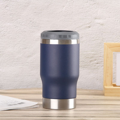14 oz multi-couleurs à vide Bière isolée conserves froides Bouteille de sport pour le camping