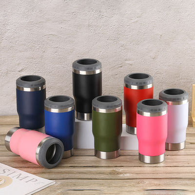 14 oz multi-couleurs à vide Bière isolée conserves froides Bouteille de sport pour le camping