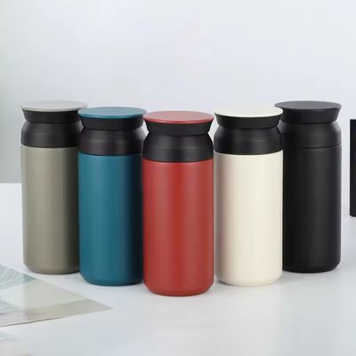 1 bouteille d'eau en acier inoxydable isolée sous vide de 350 ml pour vos besoins de voyage