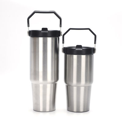 20 oz 30 oz en acier inoxydable Logo personnalisé Thermose avec couvercle et poignée OEM / ODM Acceptable