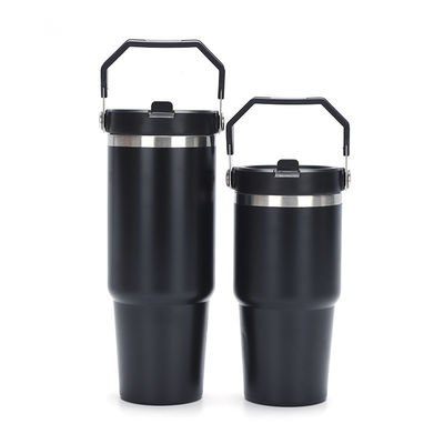 20 oz 30 oz en acier inoxydable Logo personnalisé Thermose avec couvercle et poignée OEM / ODM Acceptable