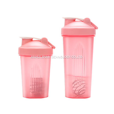400 ml de poudre de protéines de sport en plastique sans BPA, mélangeur de bouillons, tasse d'eau avec échelle et couvercle