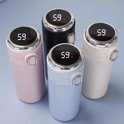 Bouteille d'eau thermique intelligente en acier inoxydable de 320 ml/ 420 ml avec affichage de température à LED
