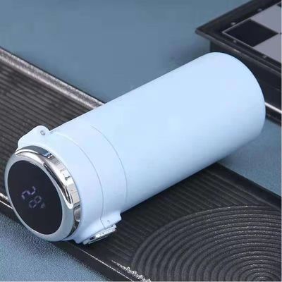 Bouteille d'eau thermique intelligente en acier inoxydable de 320 ml/ 420 ml avec affichage de température à LED