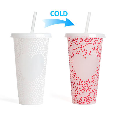 Coupe cadeau personnalisable 24 oz tasse en plastique froid avec design moderne et logo personnalisé
