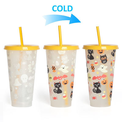 Coupe cadeau personnalisable 24 oz tasse en plastique froid avec design moderne et logo personnalisé