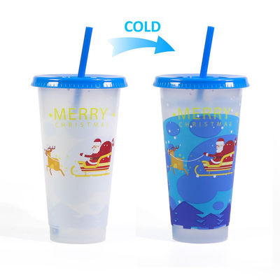 Coupe cadeau personnalisable 24 oz tasse en plastique froid avec design moderne et logo personnalisé