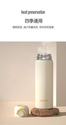 450 ml Cube thermoses en acier inoxydable pour femmes Cube d'eau portable durable et mignon