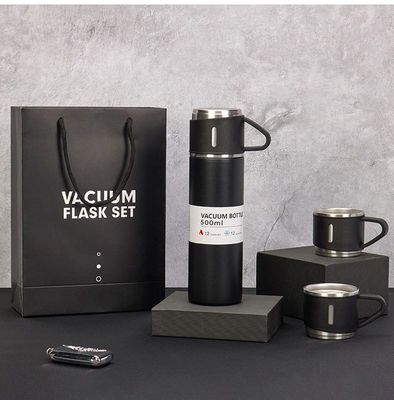 500 ml cadeau d'affaires Étain étanche Flasque à vide pour café, bouteille d'eau, tasse