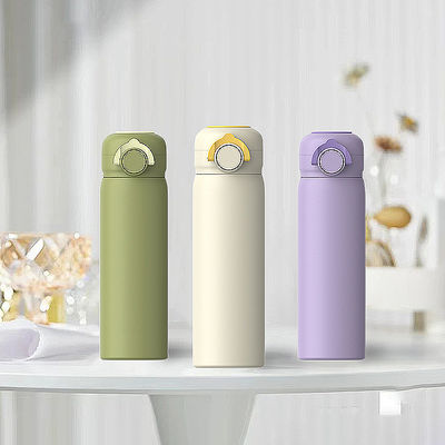 Bouteilles sous vide Thermoses 450 ml Bouteille d'eau en acier inoxydable pour hommes et femmes