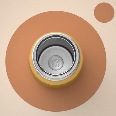 Profitez de vos boissons en déplacement avec cette tasse thermos 380ml en acier inoxydable 304 imperméable