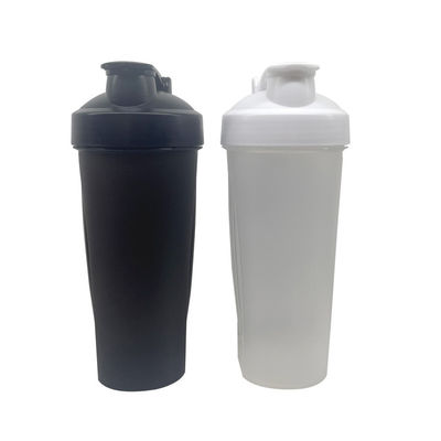 Fitness Sports Bouteille d'eau en plastique sans BPA 700 ml Bouteille de shaker sportif Logo personnalisé Gym