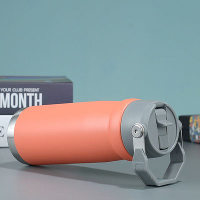 Camping en plein air tasse droite en acier inoxydable à vide isolation thermique Mug de voyage