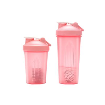 600ml Logo personnalisé et couleur fitness mélangeur de gymnastique en plastique shaker tasse pour boisson directe