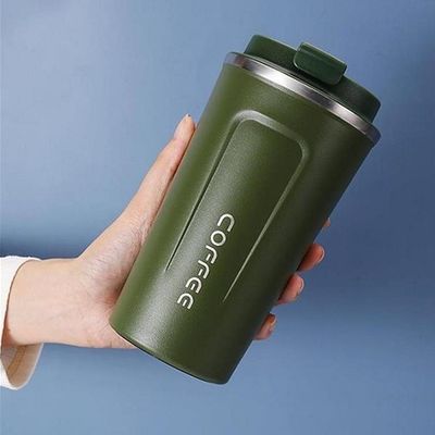 500 ml de tasse de café isolée sous vide en acier inoxydable