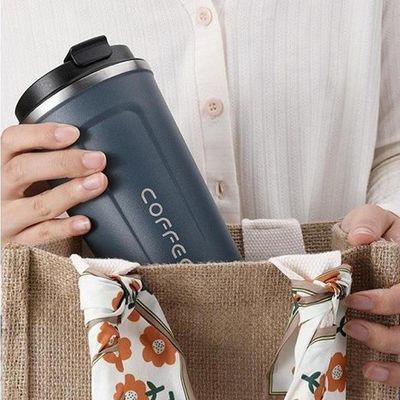 500 ml de tasse de café isolée sous vide en acier inoxydable