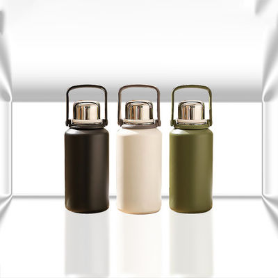 Coupe de café isolée à double paroi réutilisable Bouteilles sous vide en acier inoxydable Ensemble de thermos