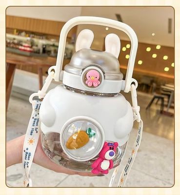 Options de couleurs personnalisées Portable Cuddle Lapin Bouteille d'eau Styles attrayants Enfants