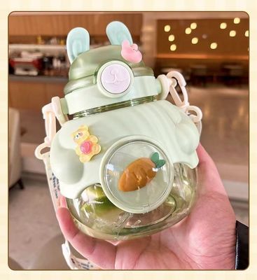 Options de couleurs personnalisées Portable Cuddle Lapin Bouteille d'eau Styles attrayants Enfants