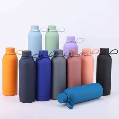 Couleur 304 en acier inoxydable Fabrication prêt stock Bouteille d'eau isolée à bouche étroite