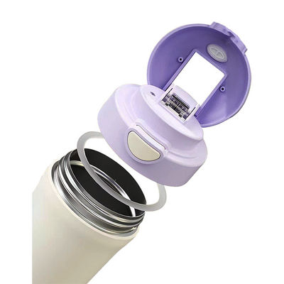 380 ml Capacité Vacuum Bouteille de voyage en acier inoxydable à aspiration isolée non-déversement