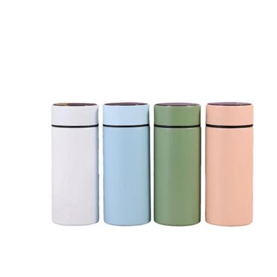 350 ml bouteille d'eau intelligente en acier inoxydable normal avec affichage de température et réutilisable