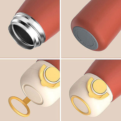 380 ml de bouteille thermique en acier inoxydable pour femme Portable Vacuum Cup pour le cadeau de la Saint Valentin 2023