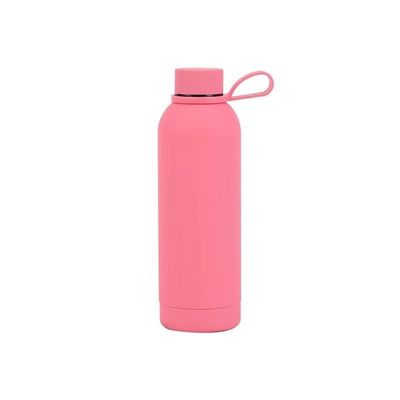 Bouteille d'eau isolée en acier inoxydable 304 à double paroi sans BPA pour tasses de sport